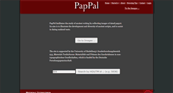 Desktop Screenshot of pappal.info