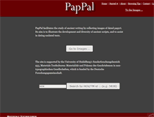 Tablet Screenshot of pappal.info